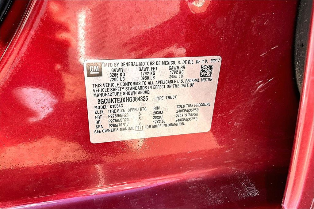 2017 Chevrolet Silverado 1500 High Country Red at Traditions Chevrolet