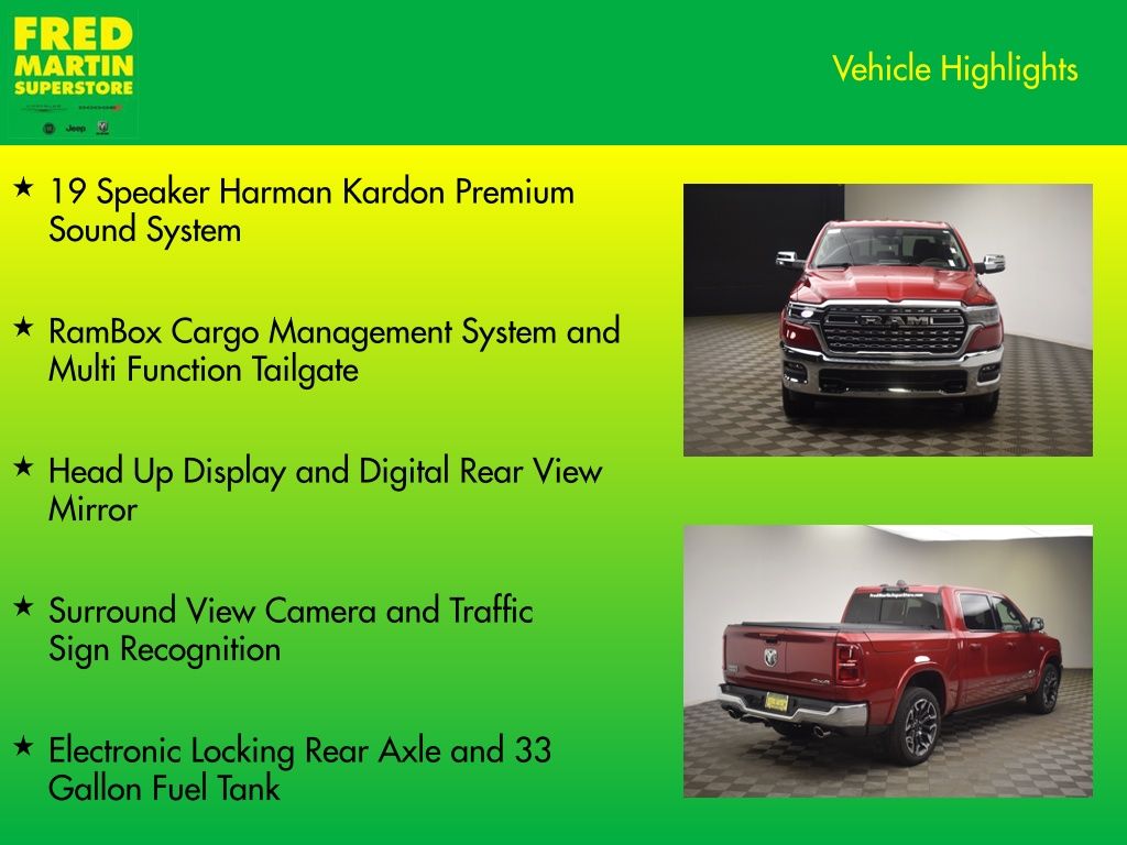 new 2026 Ram 1500 car, priced at $77,173