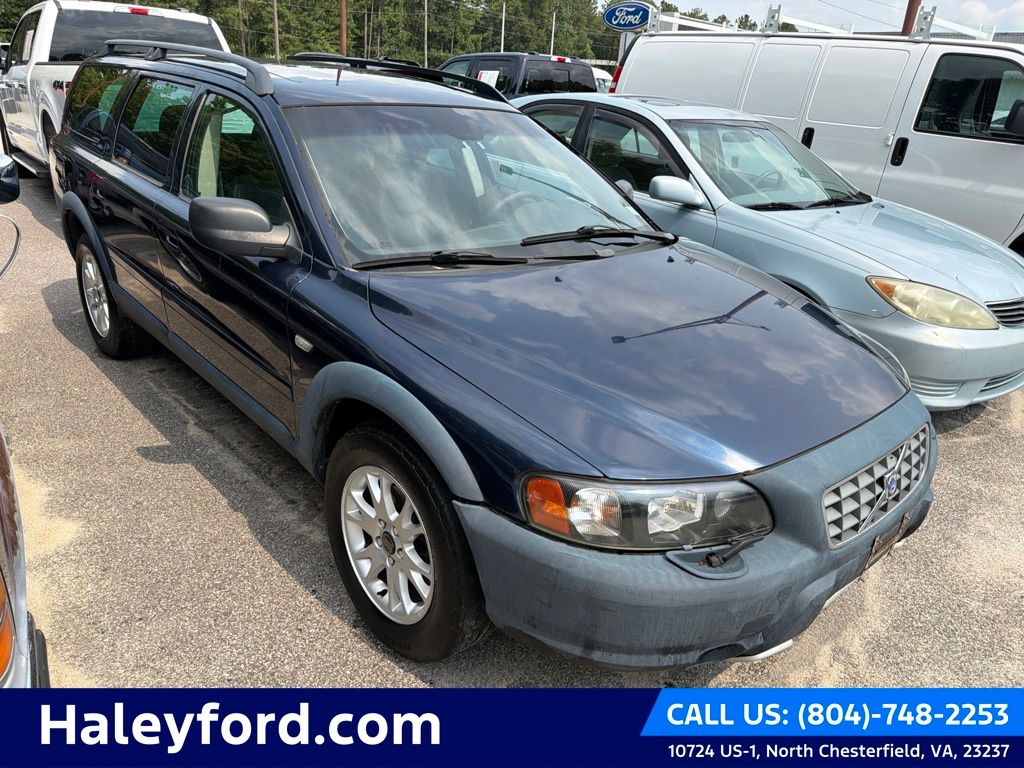 Blue 2004 Volvo XC70 Wagon All-Wheel Drive 5-Speed Automatic