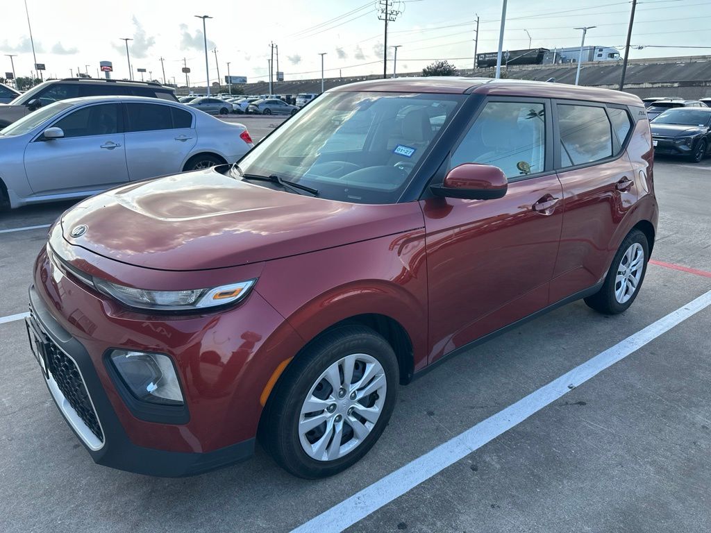 2020 Kia Soul LX Orange at Autostrade
