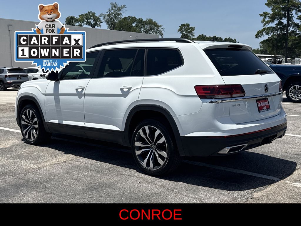 2022 Volkswagen Atlas 3.6L V6 SE w/Technology White at Bayway Cadillac of The Woodlands