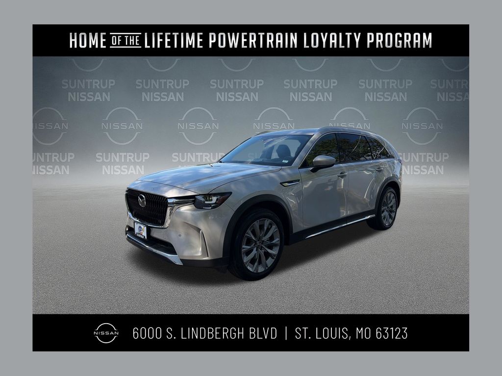 Gray (Platinum Quartz) 2025 Mazda CX-90 3.3 Turbo Premium Plus AWD SUV / Crossover All-Wheel Drive 8-Speed Automatic