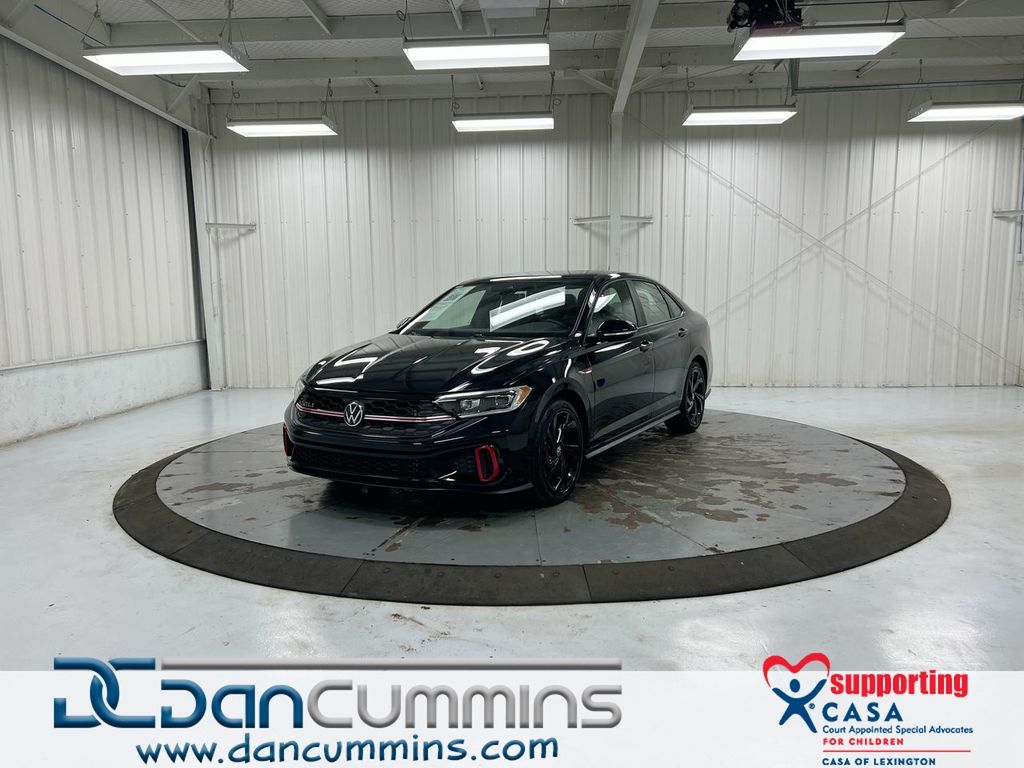 Black 2024 Volkswagen Jetta GLI 1.5T Autobahn FWD Sedan Front-Wheel Drive 6-Speed Manual
