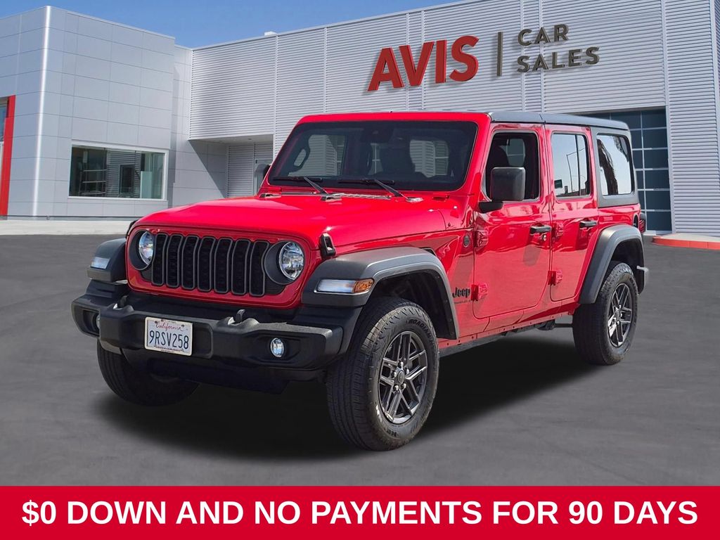 Red 2025 Jeep Wrangler SUV / Crossover Four-Wheel Drive 8-Speed Automatic