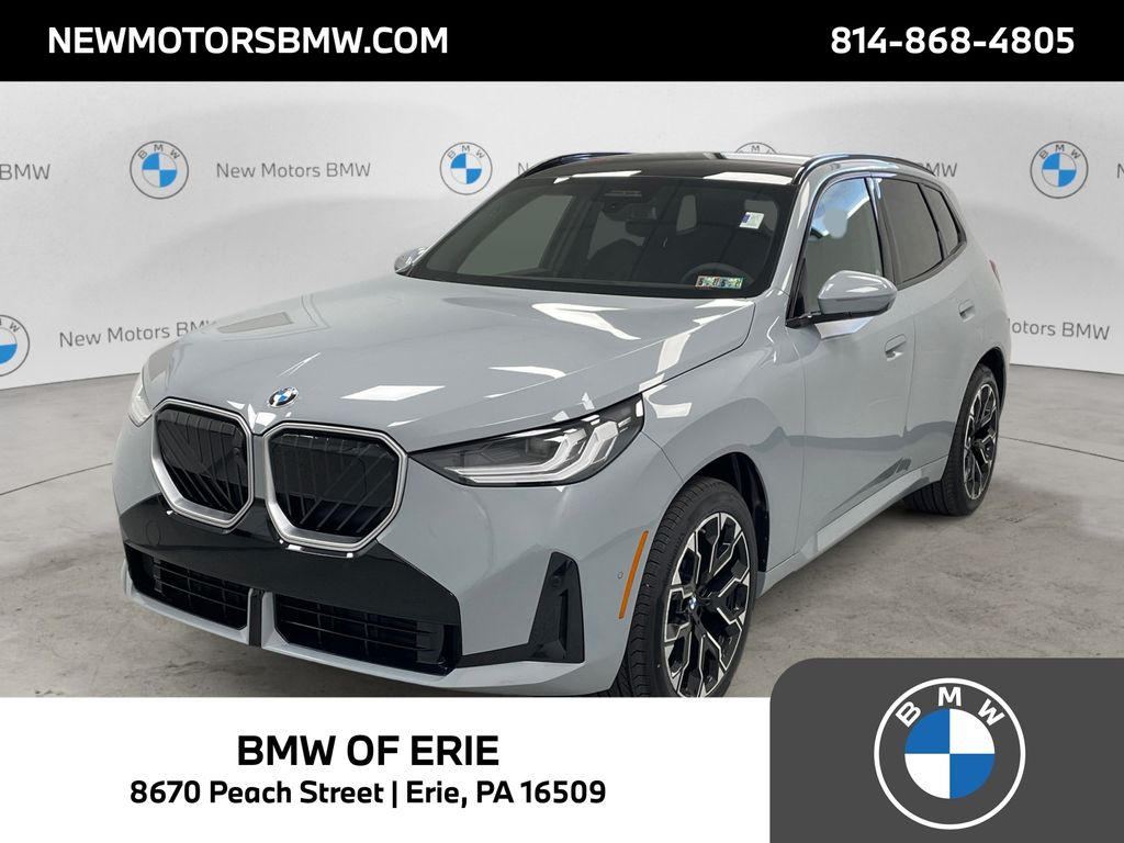 Gray Metallic 2026 BMW X3 SUV / Crossover All-Wheel Drive 8-Speed Automatic