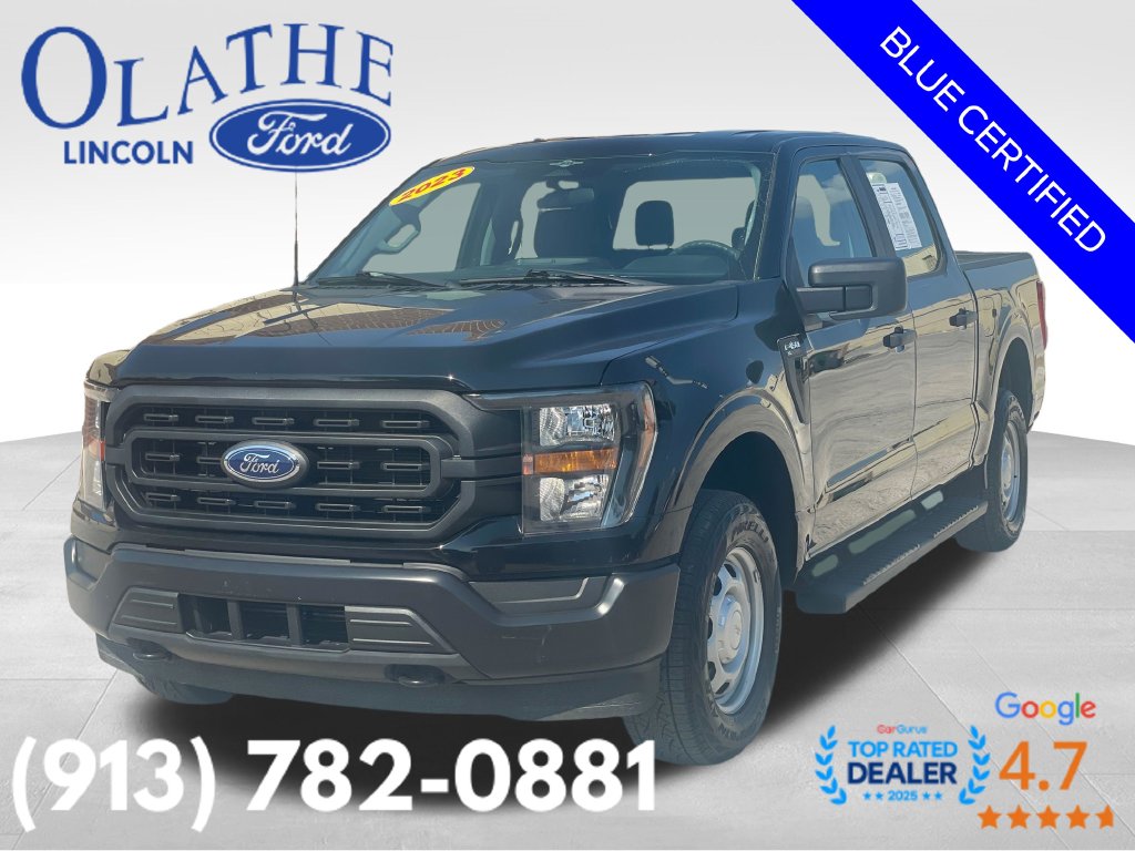 Agate Black Metallic 2023 Ford F-150 Pickup Truck Four-Wheel Drive Automatic
