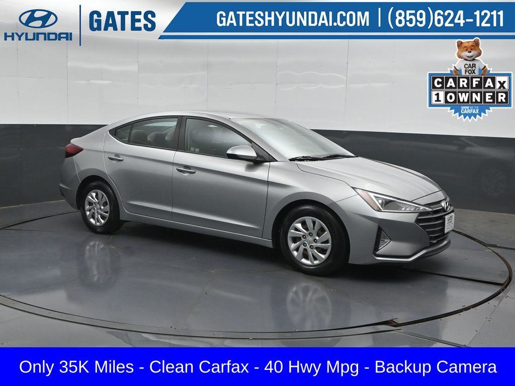 Stellar Silver 2020 Hyundai Elantra Sedan Front-Wheel Drive Continuously Variable Transmission