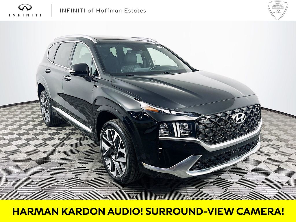 Twilight Black 2022 Hyundai Santa Fe SUV / Crossover All-Wheel Drive Automatic