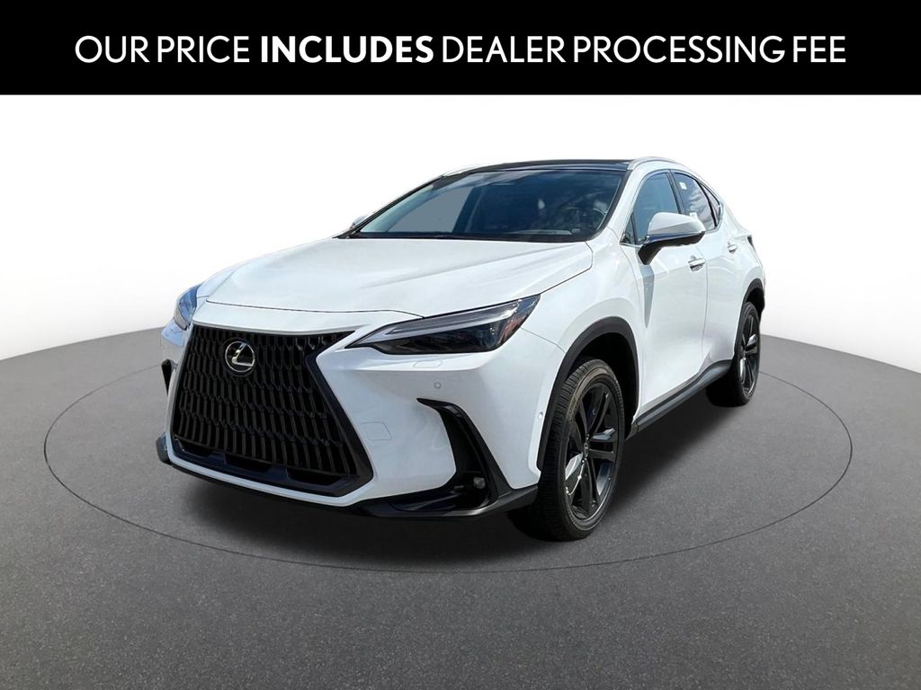 Ultra White 2026 Lexus NX Hybrid SUV / Crossover All-Wheel Drive Continuously Variable Transmission