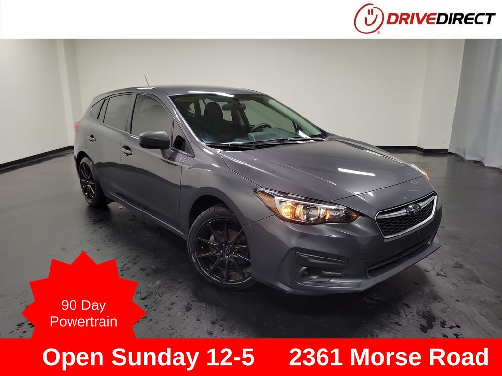 Magnetite Gray Metallic 2018 Subaru Impreza Hatchback All-Wheel Drive Continuously Variable Transmission
