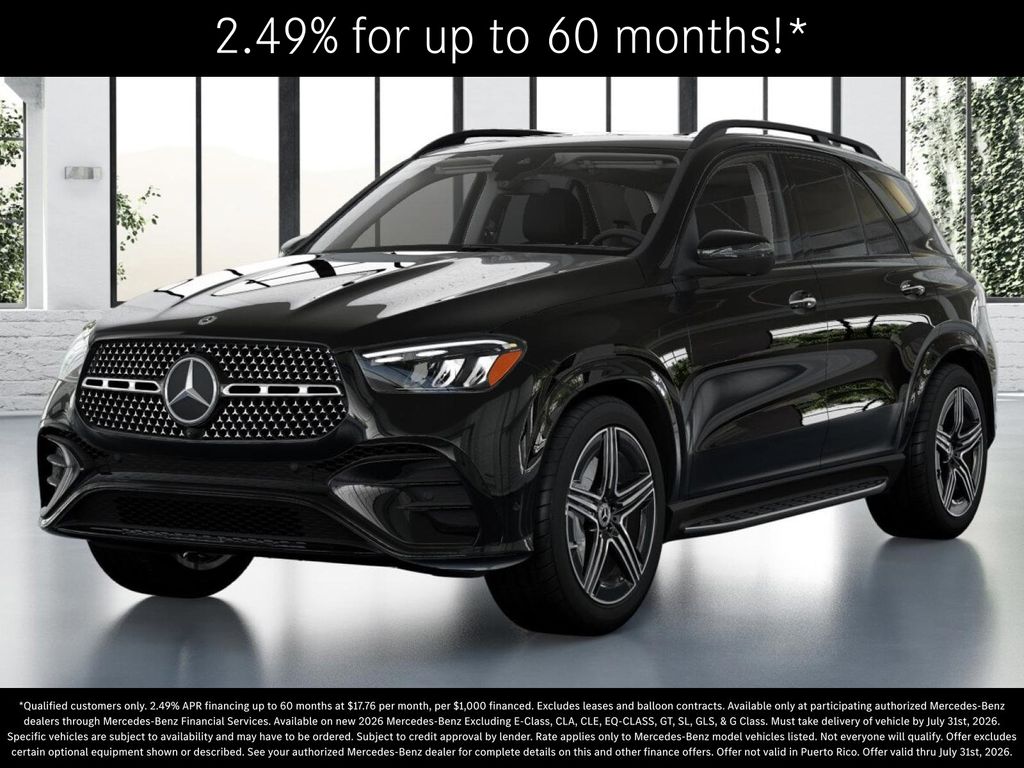 Black 2026 Mercedes-Benz GLE SUV / Crossover All-Wheel Drive 9-Speed Automatic