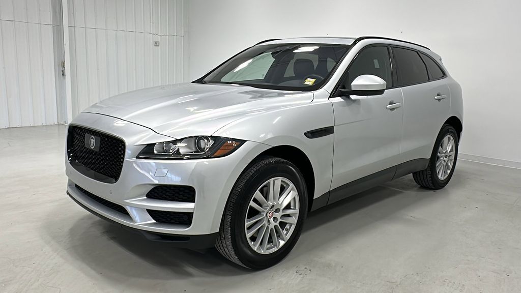 Indus Silver Metallic 2019 Jaguar F-PACE 30t Premium AWD SUV / Crossover All-Wheel Drive 8-Speed Automatic