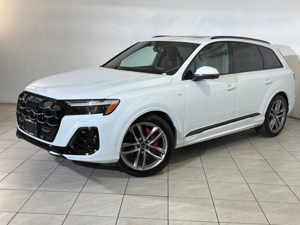 Glacier White 2026 Audi Q7 SUV / Crossover All-Wheel Drive 8-Speed Automatic