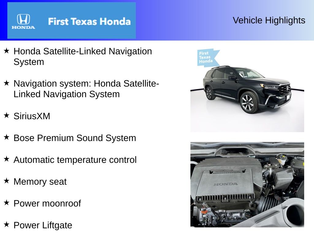 Used Car 2025 Honda Pilot  Touring For Sale In Austin, Texas