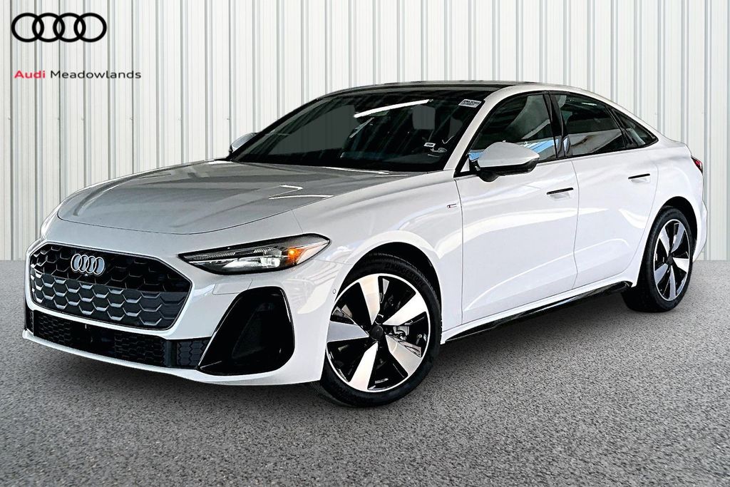 White 2026 Audi A5 Coupe 7-Speed Automatic