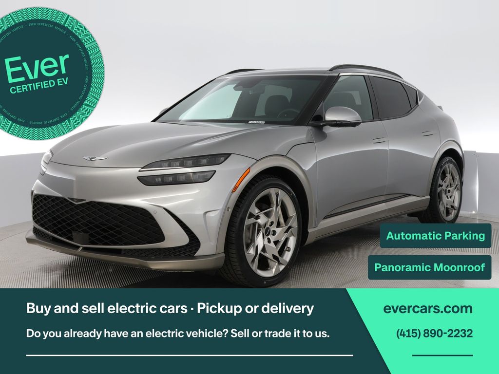 Savile Silver 2023 Genesis GV60 SUV / Crossover All-Wheel Drive 1-Speed Automatic