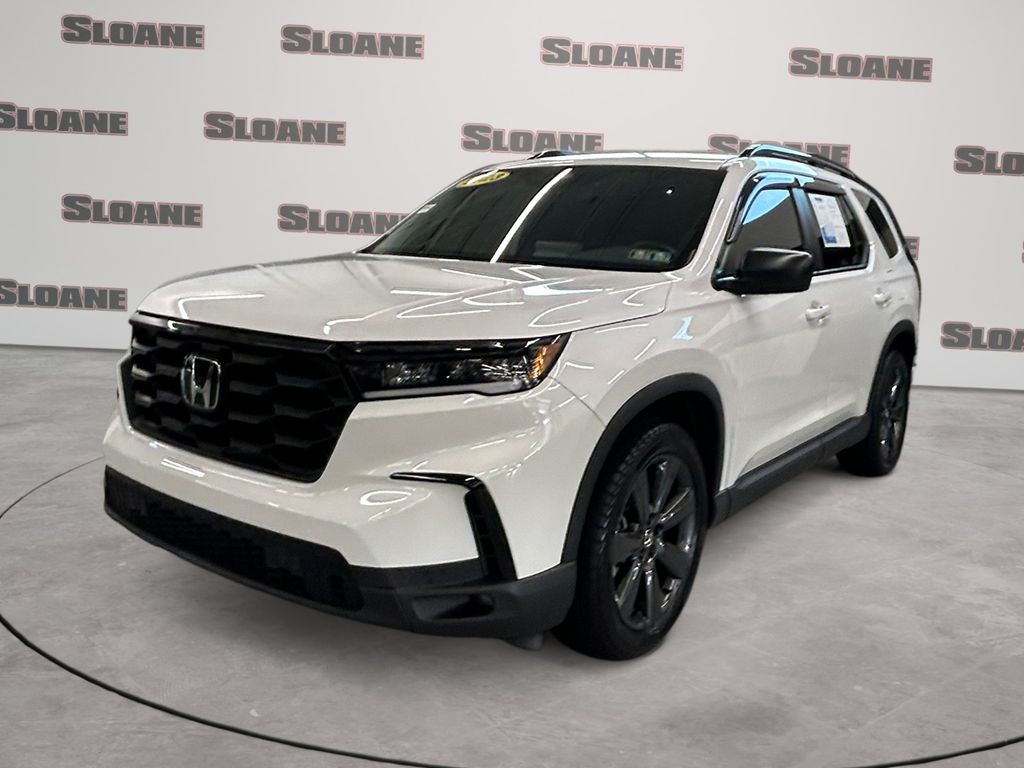 Platinum White Pearl 2023 Honda Pilot SUV / Crossover All-Wheel Drive Automatic