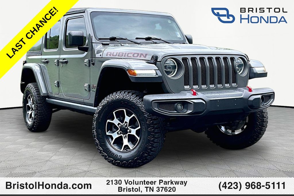 Sting-Gray Clearcoat 2019 Jeep Wrangler Unlimited Rubicon 4WD SUV / Crossover Four-Wheel Drive 8-Speed Automatic