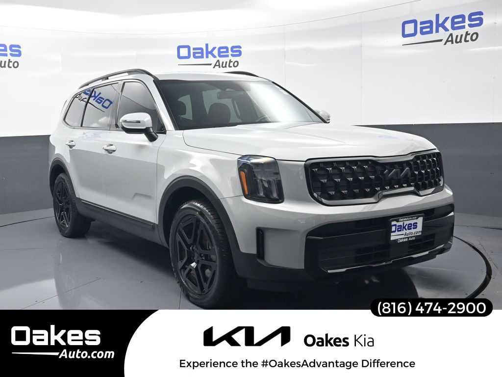 Wolf Gray 2025 Kia Telluride EX X-Line AWD SUV / Crossover All-Wheel Drive 8-Speed Automatic
