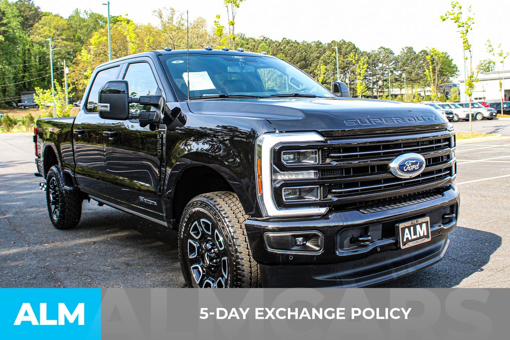 Used 2025 Black Ford Platinum image 4