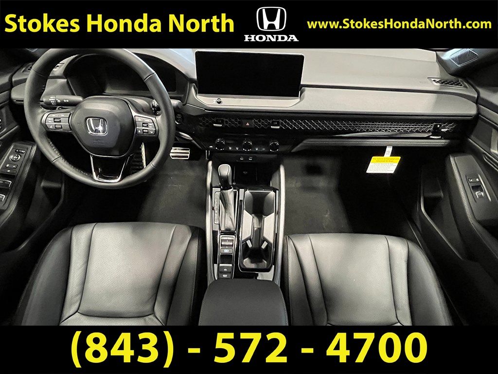 2026 Honda Accord Hybrid Sport-L Silver at Stokes Honda North