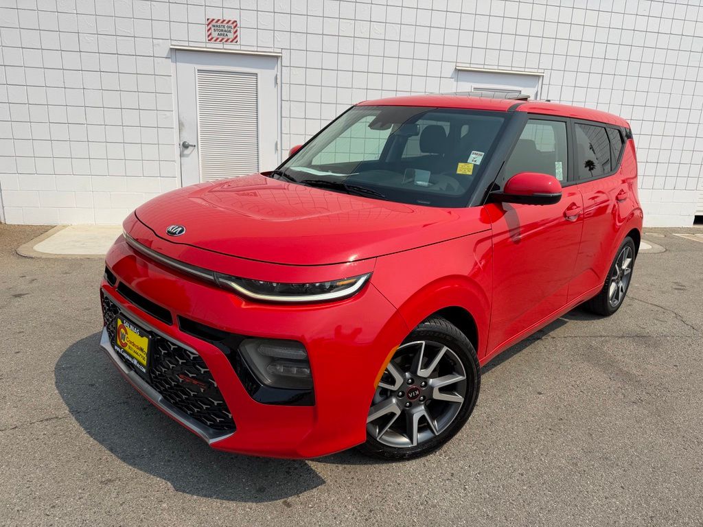 Inferno Red 2020 Kia Soul SUV / Crossover Front-Wheel Drive 7-Speed Automatic