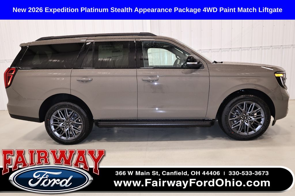 Marsh Gray 2026 Ford Expedition Platinum 4WD SUV / Crossover Four-Wheel Drive Automatic