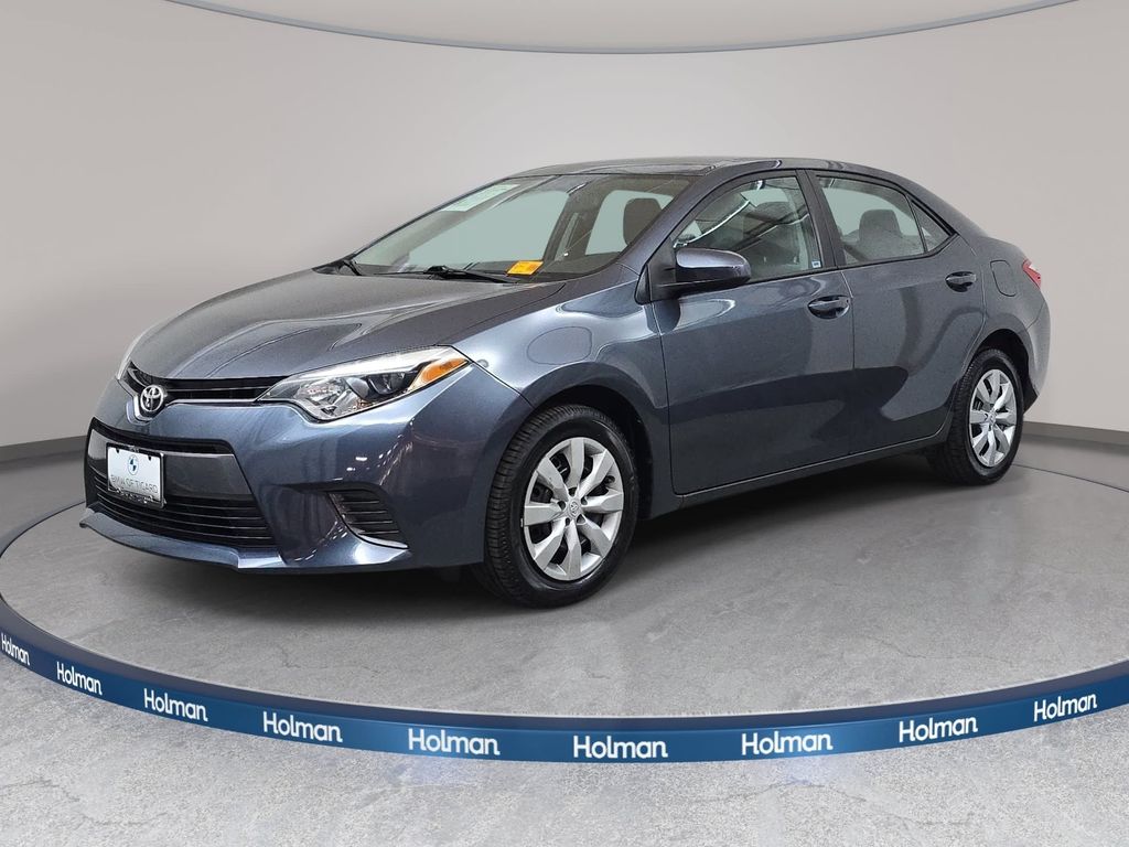 Slate Metallic 2016 Toyota Corolla Sedan Front-Wheel Drive Continuously Variable Transmission