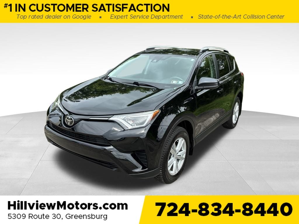 Black 2017 Toyota RAV4 SUV / Crossover All-Wheel Drive 6-Speed Automatic