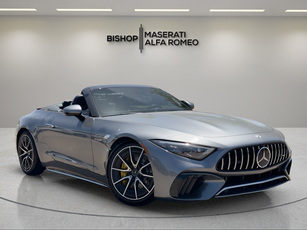 Gray 2022 Mercedes-Benz SL-Class Convertible All-Wheel Drive 9-Speed Automatic