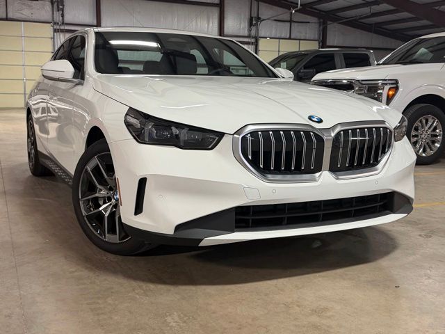 Alpine White 2026 BMW 5 Series Sedan All-Wheel Drive 8-Speed Automatic
