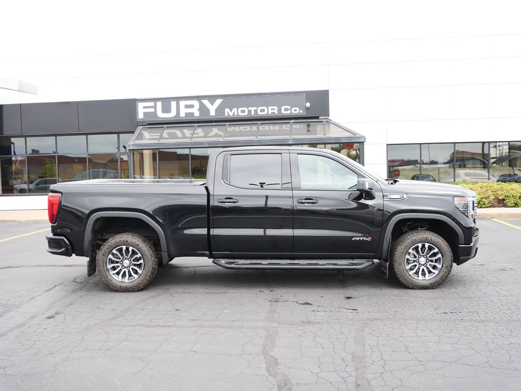 Black 2022 GMC Sierra 1500 Pickup Truck Four-Wheel Drive Automatic
