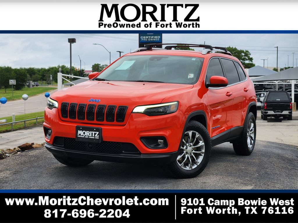 Spitfire Orange Clearcoat 2021 Jeep Cherokee Latitude Lux FWD SUV / Crossover Front-Wheel Drive 9-Speed Automatic