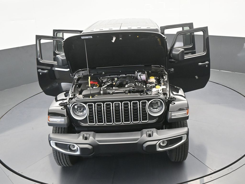 New 2025 Black Clearcoat Jeep Sahara image 71