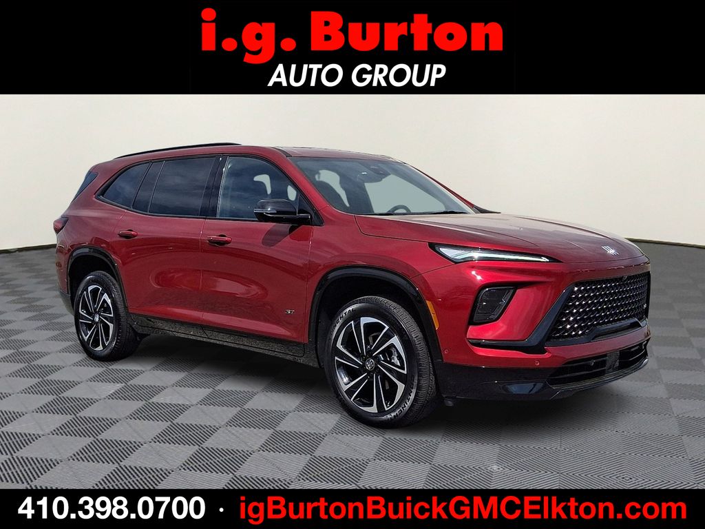 Cherry Red 2025 Buick Enclave Sport Touring FWD SUV / Crossover Front-Wheel Drive 8-Speed Automatic