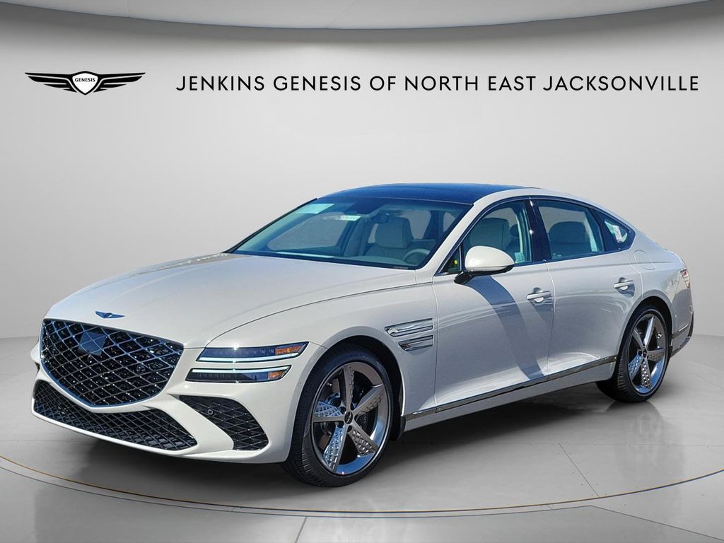 Vatna Gray 2026 Genesis G80 2.5T Sport Prestige AWD Sedan All-Wheel Drive 8-Speed Automatic