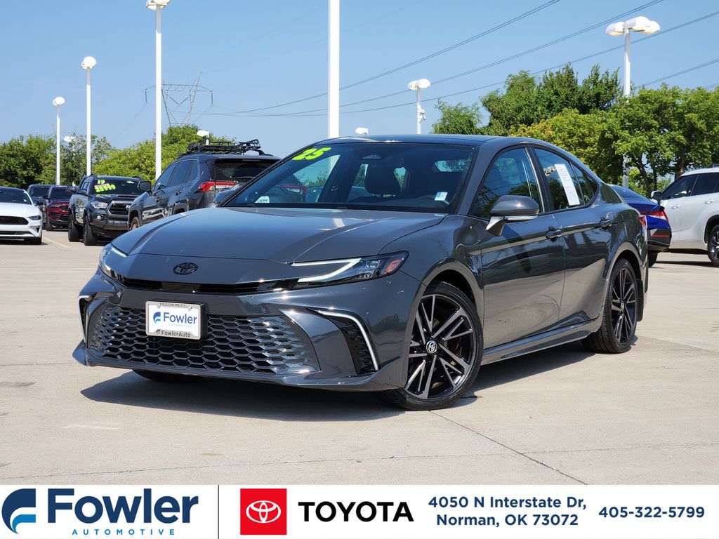 Gray 2025 Toyota Camry Sedan Front-Wheel Drive Continuously Variable Transmission