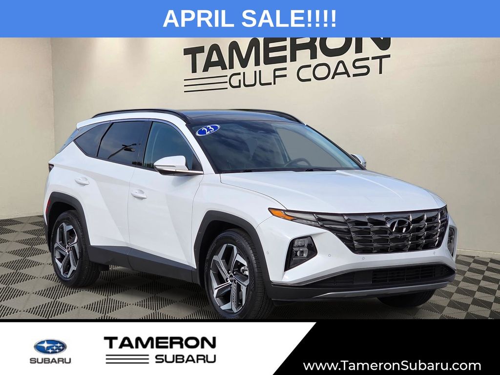 Serenity White Pearl 2023 Hyundai Tucson Limited FWD SUV / Crossover Front-Wheel Drive 8-Speed Automatic