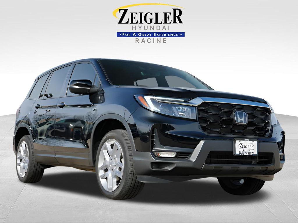 Crystal Black Pearl 2024 Honda Passport EX-L AWD SUV / Crossover All-Wheel Drive 9-Speed Automatic