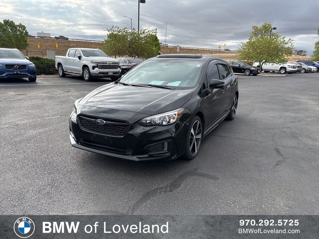 Crystal Black Silica 2018 Subaru Impreza 2.0i Sport Hatchback AWD Hatchback All-Wheel Drive Continuously Variable Transmission