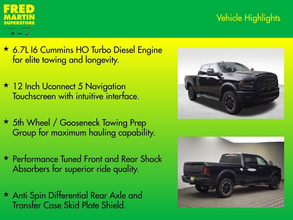 new 2026 Ram 2500 car, priced at $63,605