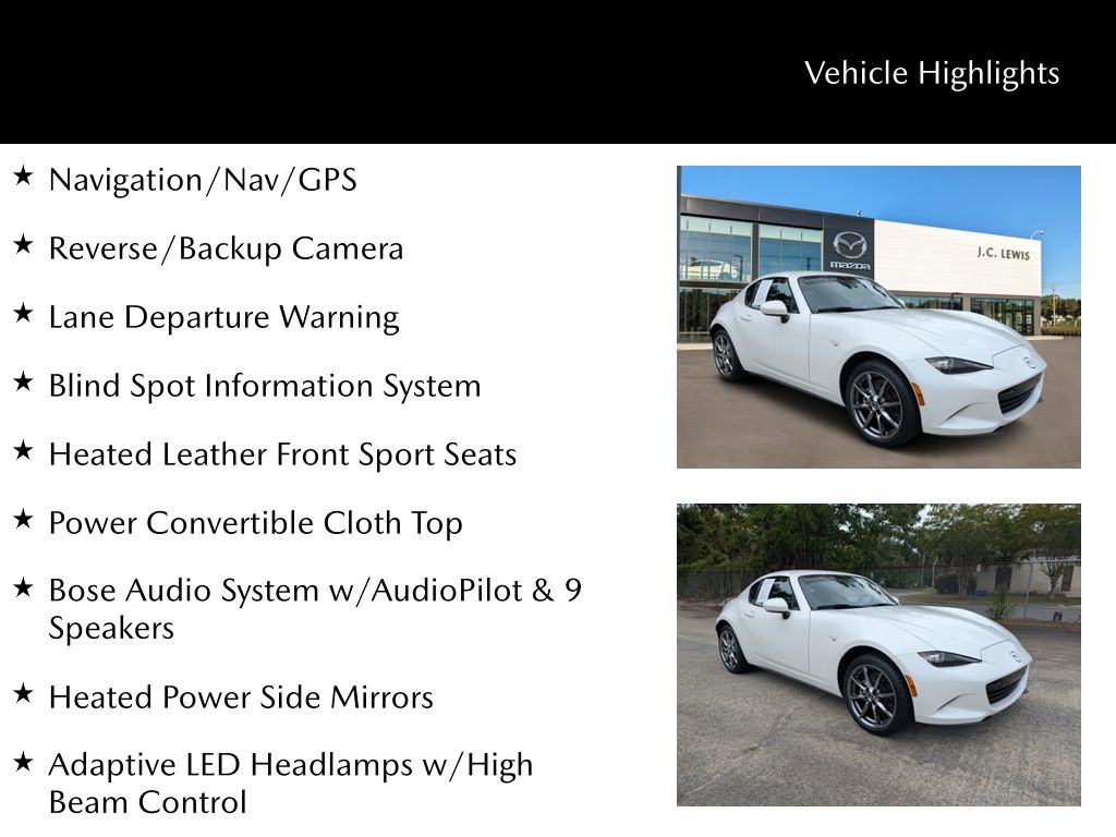 2022 Mazda MX-5 Miata RF Grand Touring