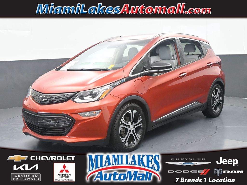 Cayenne Orange Metallic 2020 Chevrolet Bolt EV Wagon Front-Wheel Drive 1-Speed Automatic