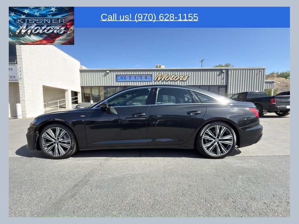 Gray Metallic 2019 Audi A6 Sedan All-Wheel Drive 7-Speed Automatic
