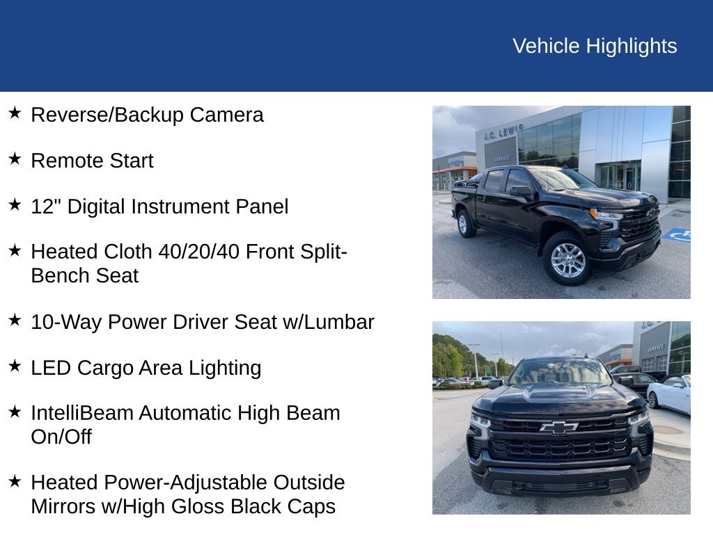 2024 Chevrolet Silverado 1500 4WD Crew Cab Short Bed RST