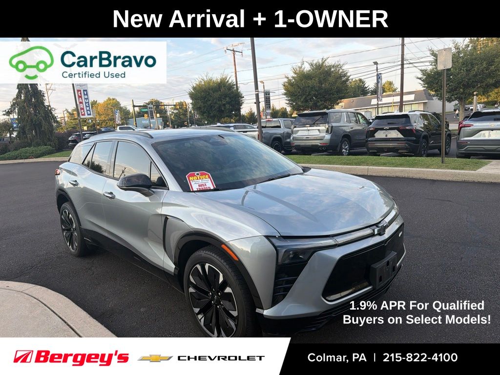 Sterling Gray Metallic 2024 Chevrolet Blazer EV SUV / Crossover All-Wheel Drive 1-Speed Automatic