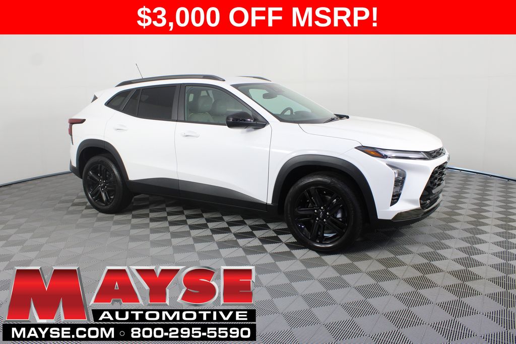 Summit White 2026 Chevrolet Trax SUV / Crossover Front-Wheel Drive 6-Speed Automatic