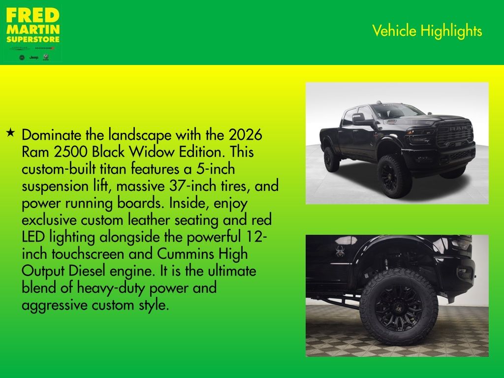 new 2026 Ram 2500 car, priced at $95,388