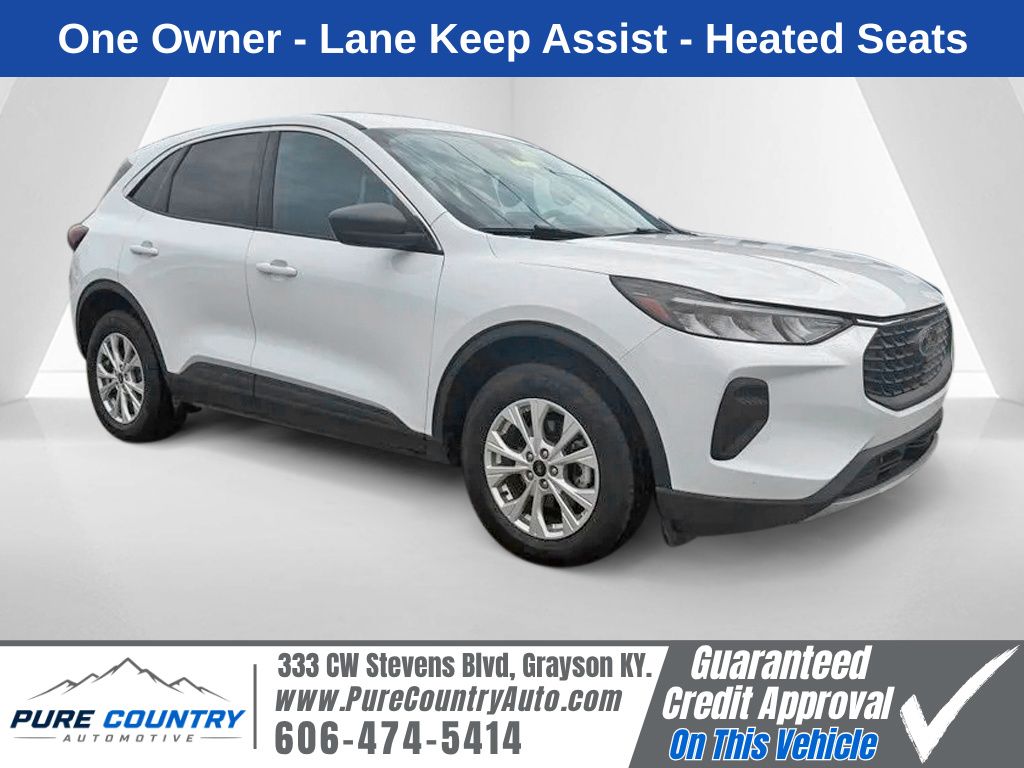 Oxford White 2023 Ford Escape SUV / Crossover All-Wheel Drive 8-Speed Automatic