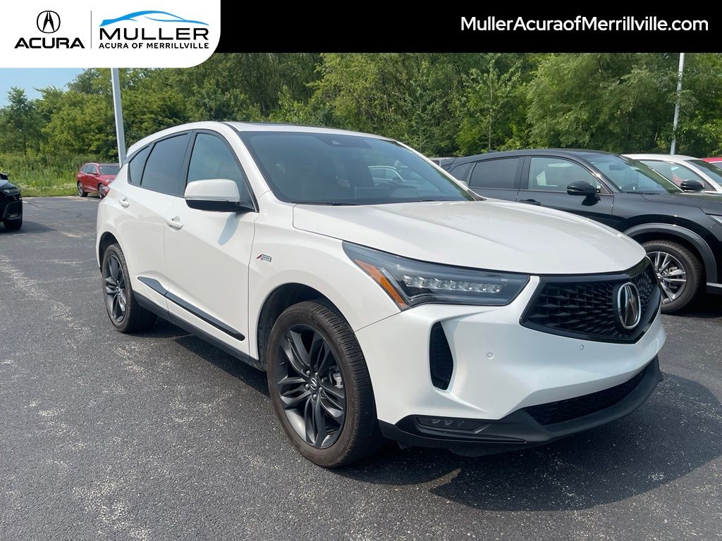 Platinum White Pearl 2023 Acura RDX SUV / Crossover All-Wheel Drive Automatic